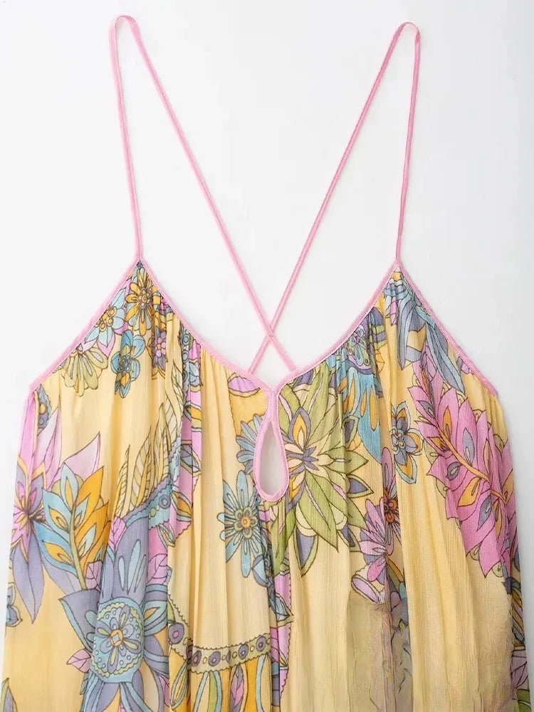 Women's SOERA Bianca Floral Chiffon Cami Dress