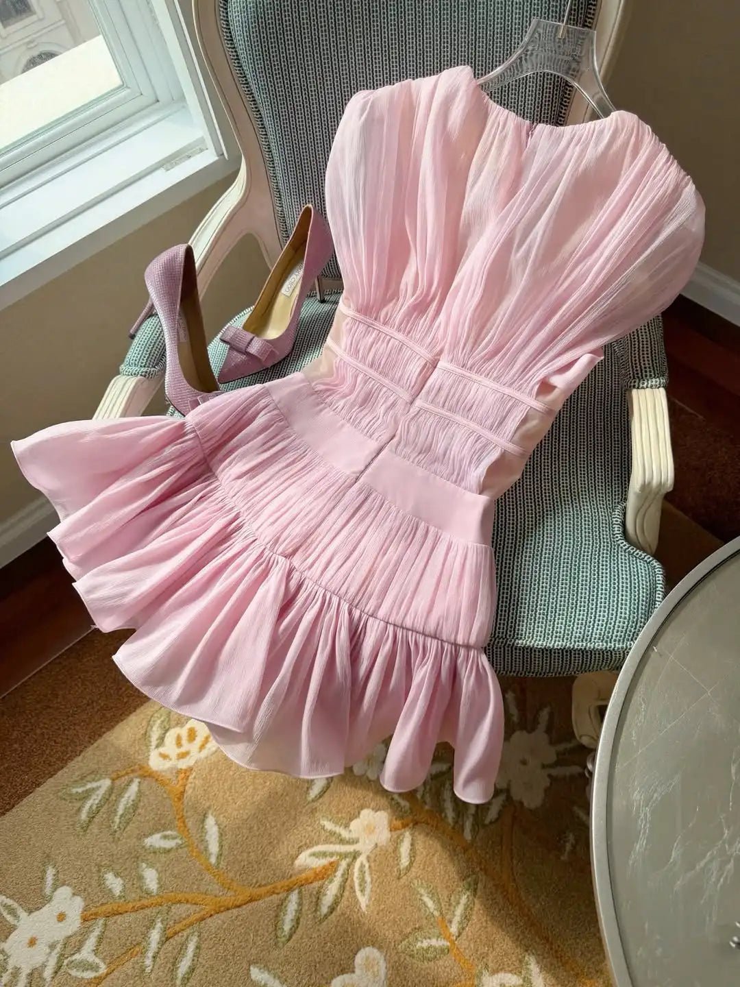 Women's SOERA Bianca Ruffled V-Neck Cocktail Dress
