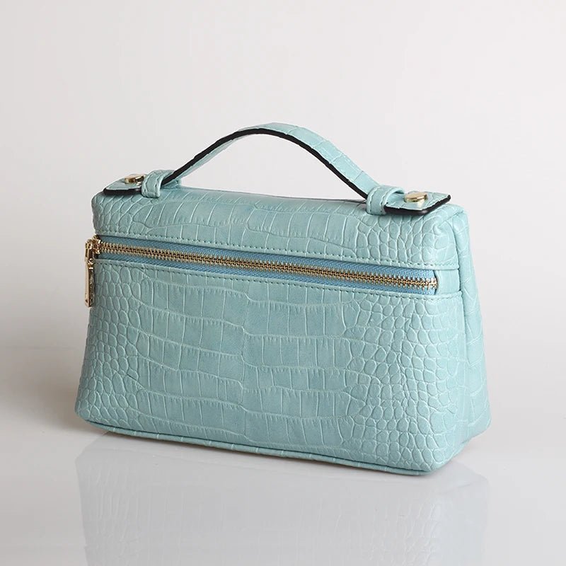 Women's Minerva Crocodile Pattern Clutch Bag