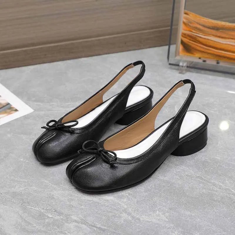 Women's SOERA Beatrice Split-Toe Ballet Mary Jane Heels