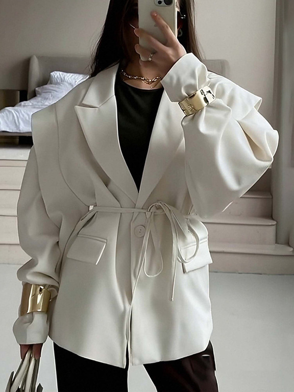 Women's SOERA Leandra Wide Sleeves Belted Blazer