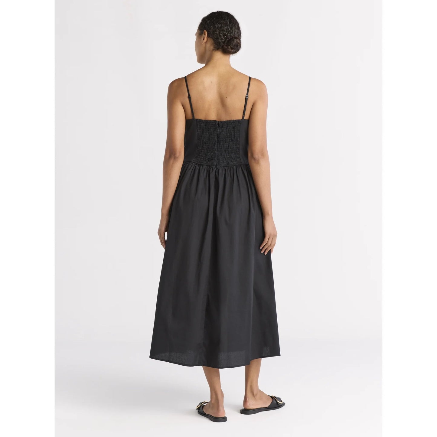 Women's SOERA Alecto Pleated Spaghetti Strap Midi Dress