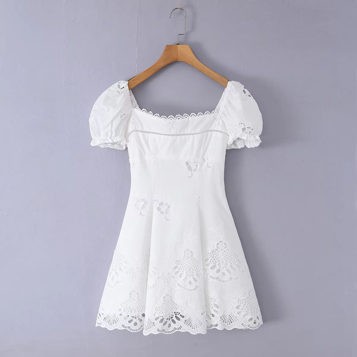 Women's SOERA Beatrice Lace Hollow-Out Mini Dress