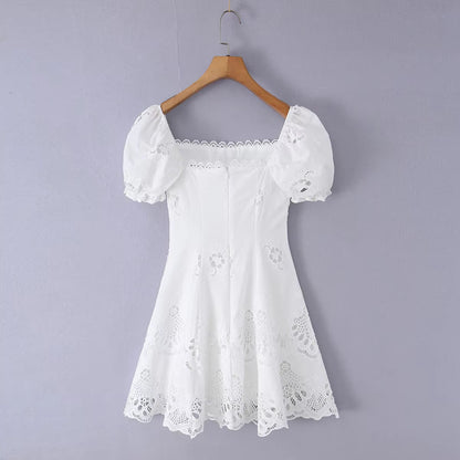 Women's SOERA Beatrice Lace Hollow-Out Mini Dress