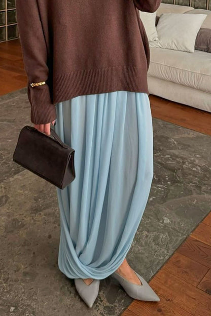 Women's Celeste Chiffon Flowing Maxi Skirt