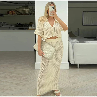 Women's SOERA Celeste Crochet Stylish Set