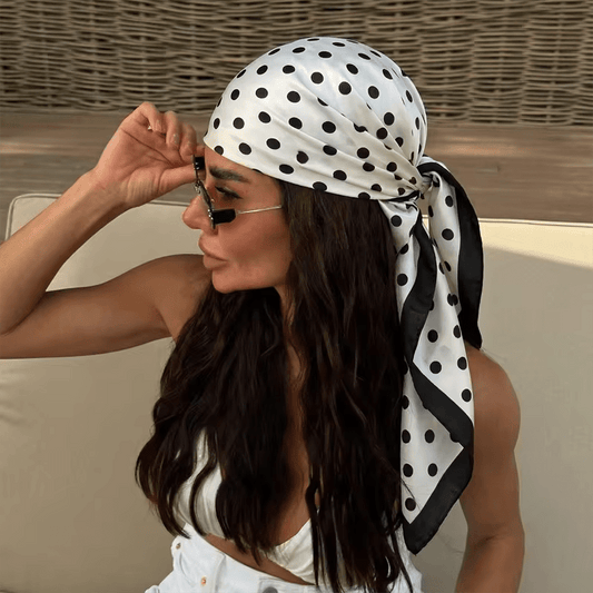 Women's SOERA Sophie Polka Dot Silk Scarf