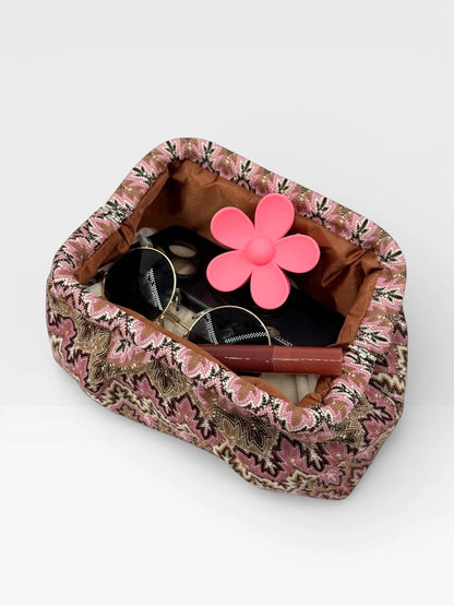 Women's SOERA Bianca Jacquard Pleated Clutch