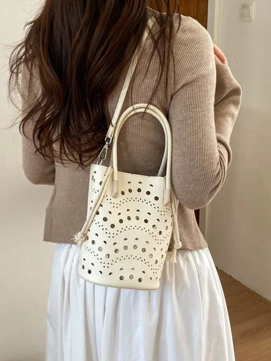 Women's SOERA Margot Hollow-Out Bucket Bag