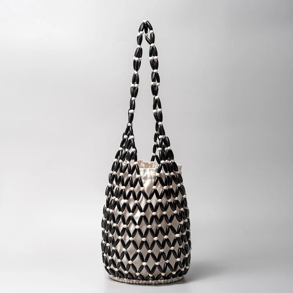 Women's SOERA Margot Woven Beaded Tote Bag