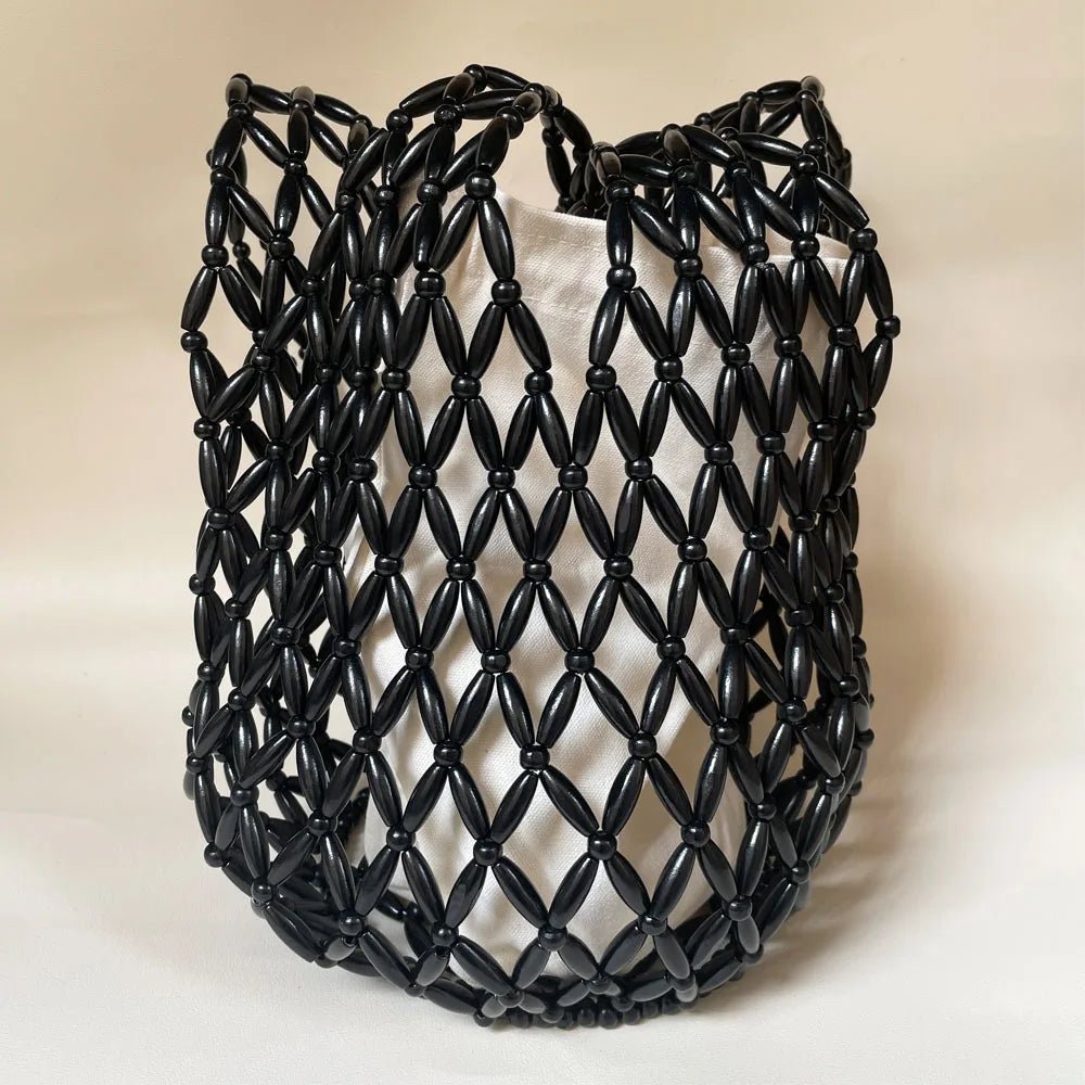 Women's SOERA Margot Woven Beaded Tote Bag