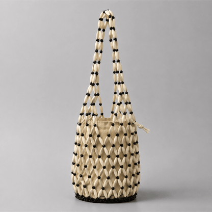 Women's SOERA Margot Woven Beaded Tote Bag
