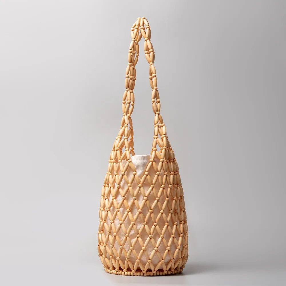 Women's SOERA Margot Woven Beaded Tote Bag
