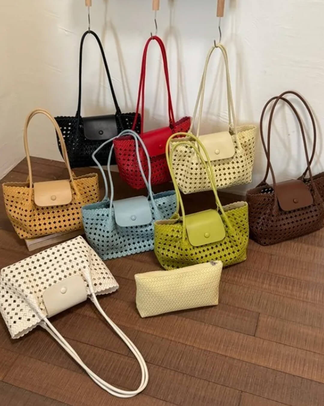 Women's Marina Embossed Shoulder Bag