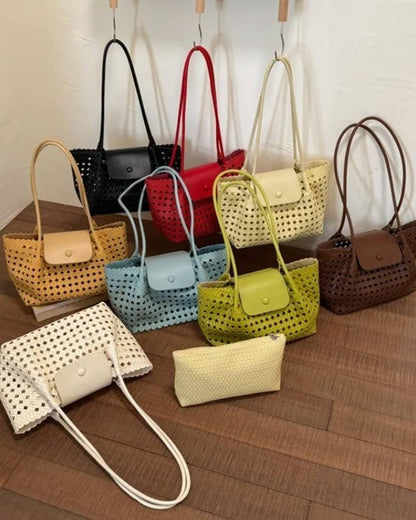 Women's Marina Embossed Shoulder Bag