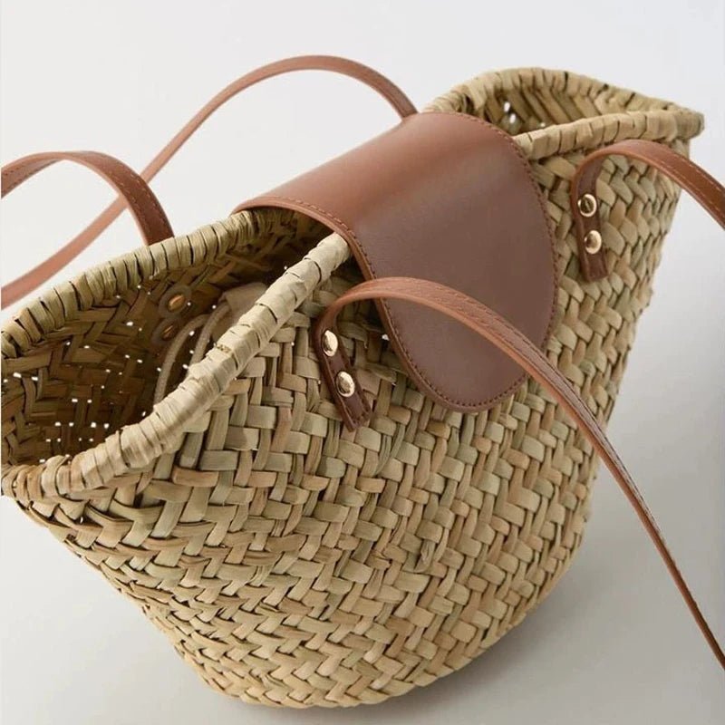 Women's SOERA Sophia Woven Rattan Shoulder Bag