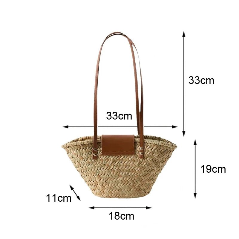 Women's SOERA Sophia Woven Rattan Shoulder Bag