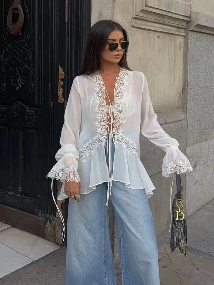 Women's SOERA Bianca Lace Cardigan Top