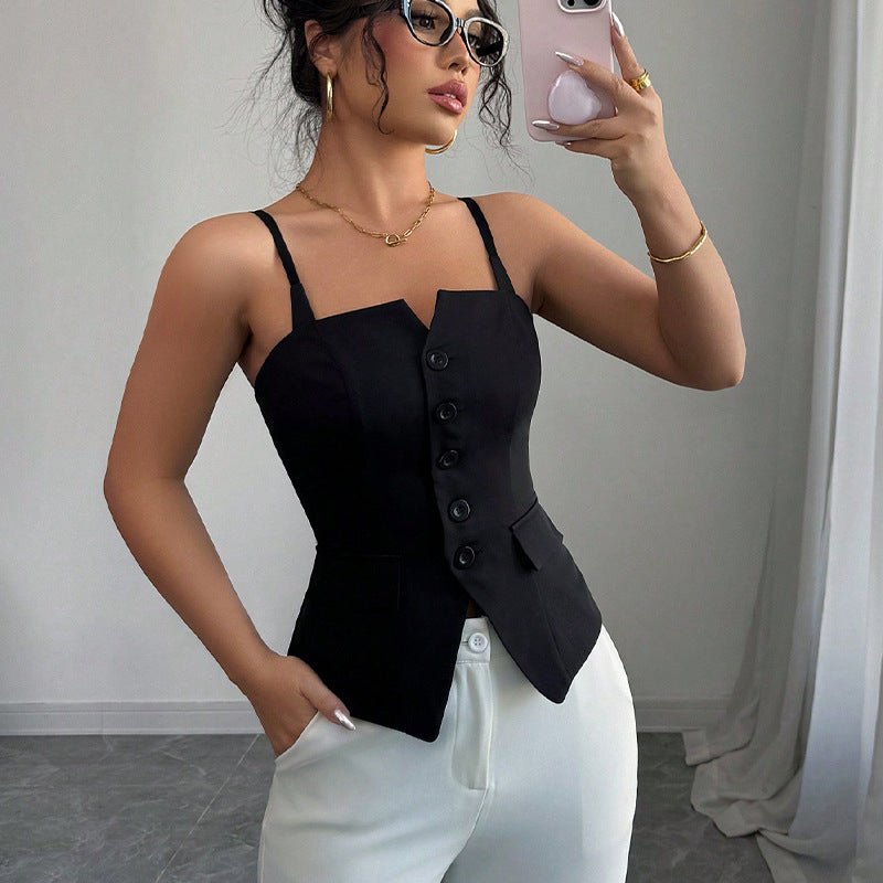 Women's SOERA Bridget Tailored Sleeveless Blouse Top