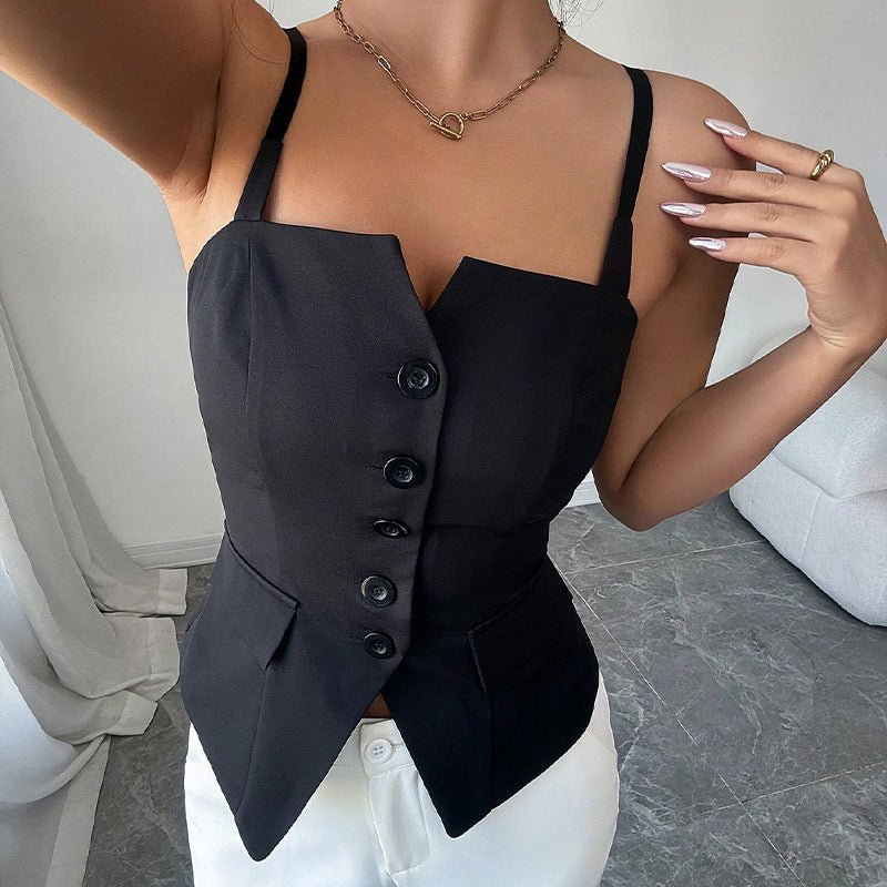 Women's SOERA Bridget Tailored Sleeveless Blouse Top