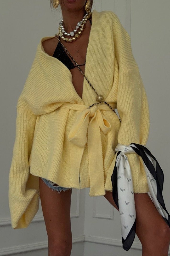 Women's SOERA Bianca Belted Midi Cardigan