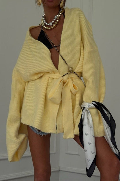 Women's SOERA Bianca Belted Midi Cardigan