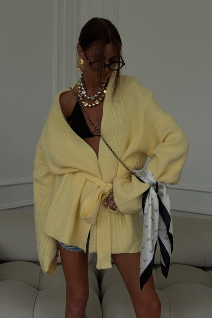Women's SOERA Bianca Belted Midi Cardigan