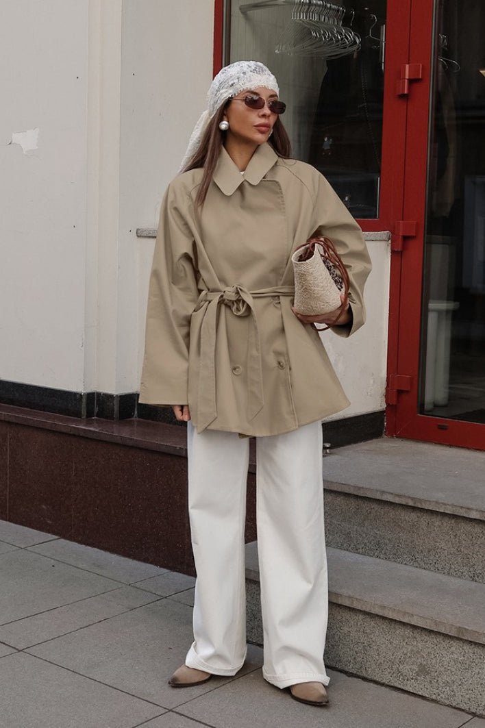 Women's SOERA Margot Belted Wrap Trench Coat