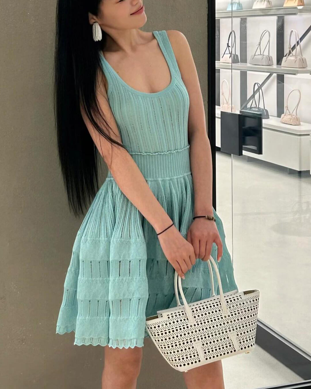 Women's SOERA Alicia Knitted Sling Mini Dress