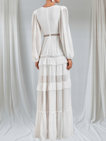 Women's SOERA Aryna Chiffon Ruffle Maxi Dress