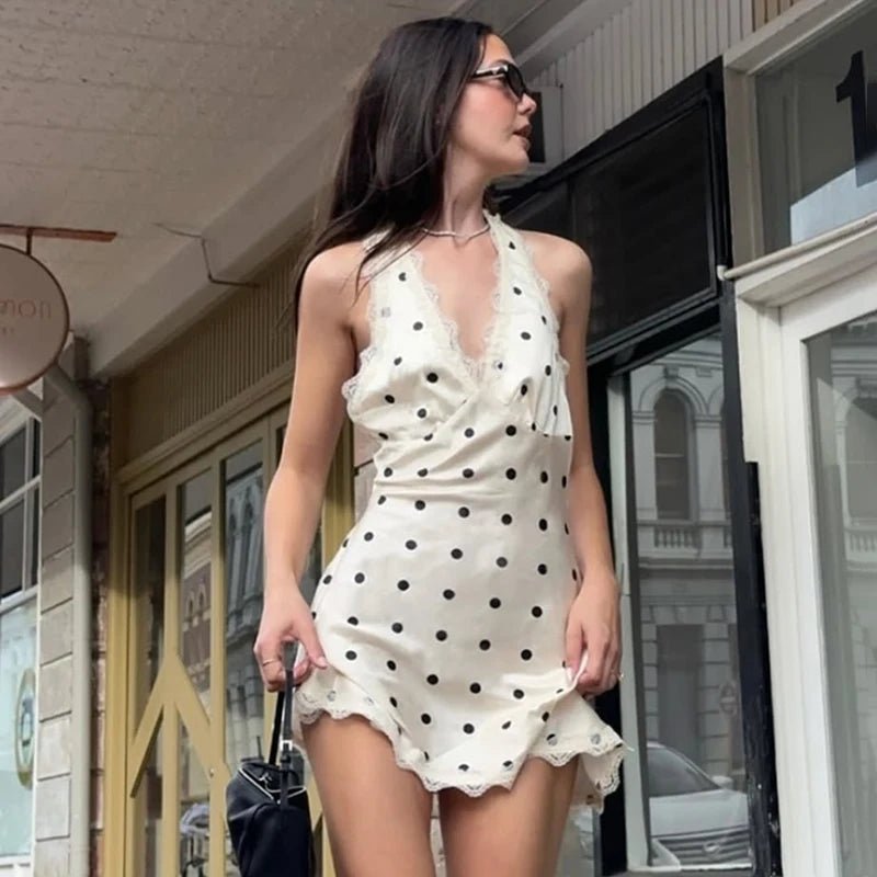 Women's SOERA Beatrice Backless Lace Mini Dress