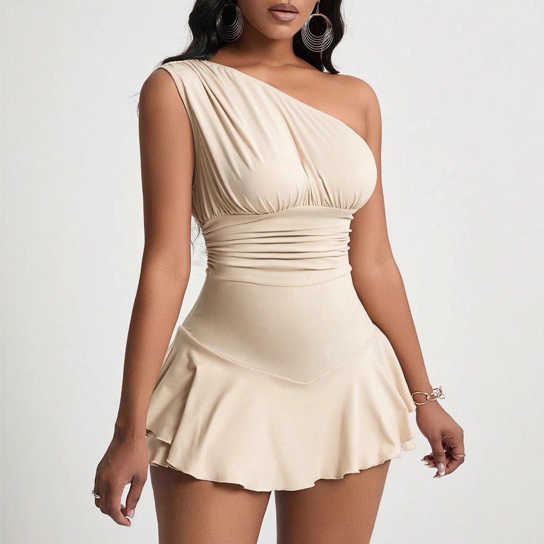 Women's SOERA Bella Asymmetrical Ruffle Mini Dress