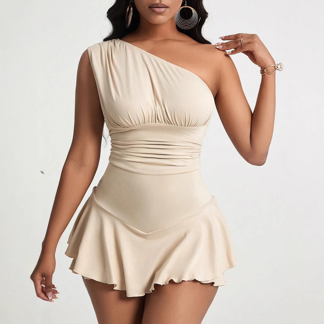 Women's SOERA Bella Asymmetrical Ruffle Mini Dress