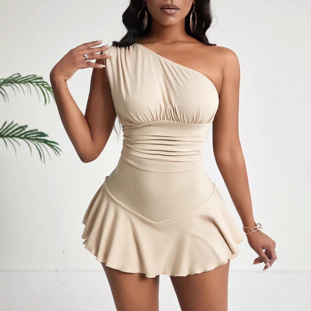 Women's SOERA Bella Asymmetrical Ruffle Mini Dress