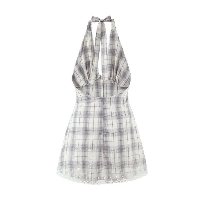 Women's SOERA Bianca Diagonal Plaid Knit Mini Dress