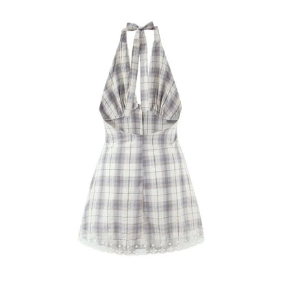 Women's SOERA Bianca Diagonal Plaid Knit Mini Dress