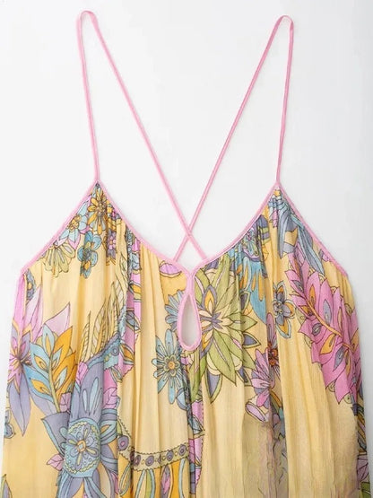 Women's SOERA Bianca Floral Chiffon Cami Dress