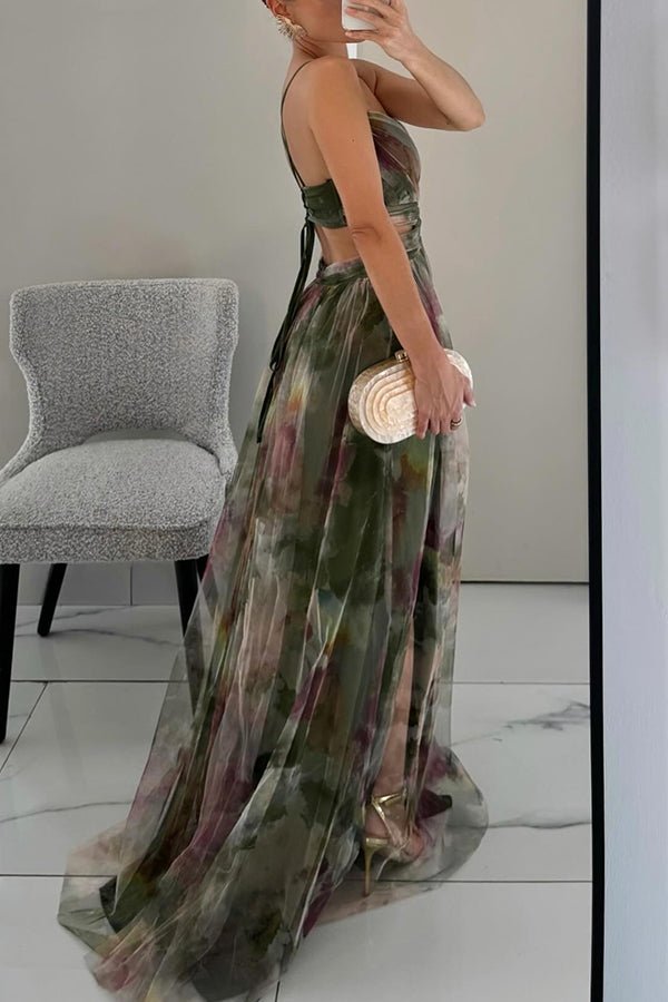 Women's SOERA Bianca Floral V-Neck Maxi Dress