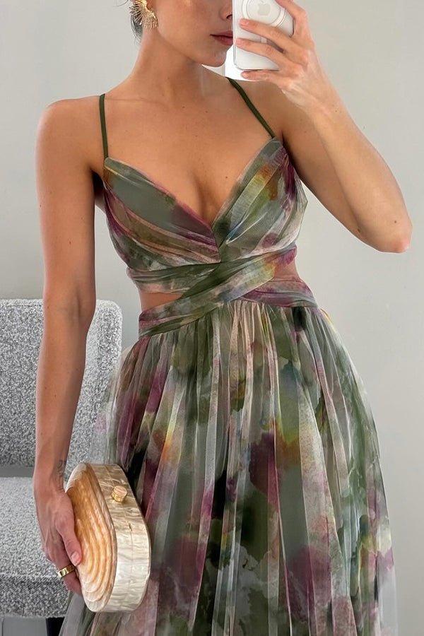 Women's SOERA Bianca Floral V-Neck Maxi Dress