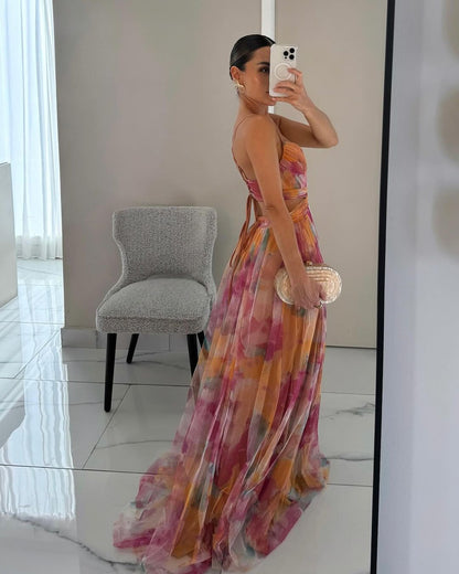 Women's SOERA Bianca Floral V-Neck Maxi Dress