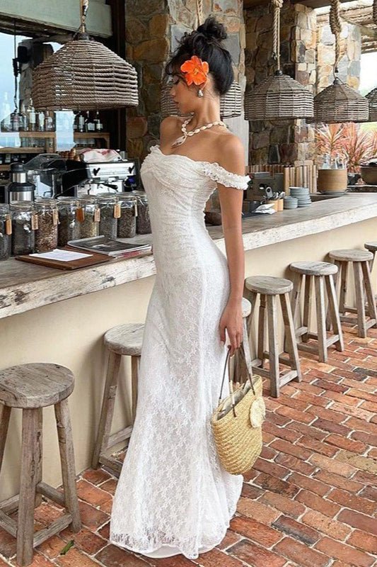 Women's SOERA Bianca Lace Spaghetti Strap Maxi Dress