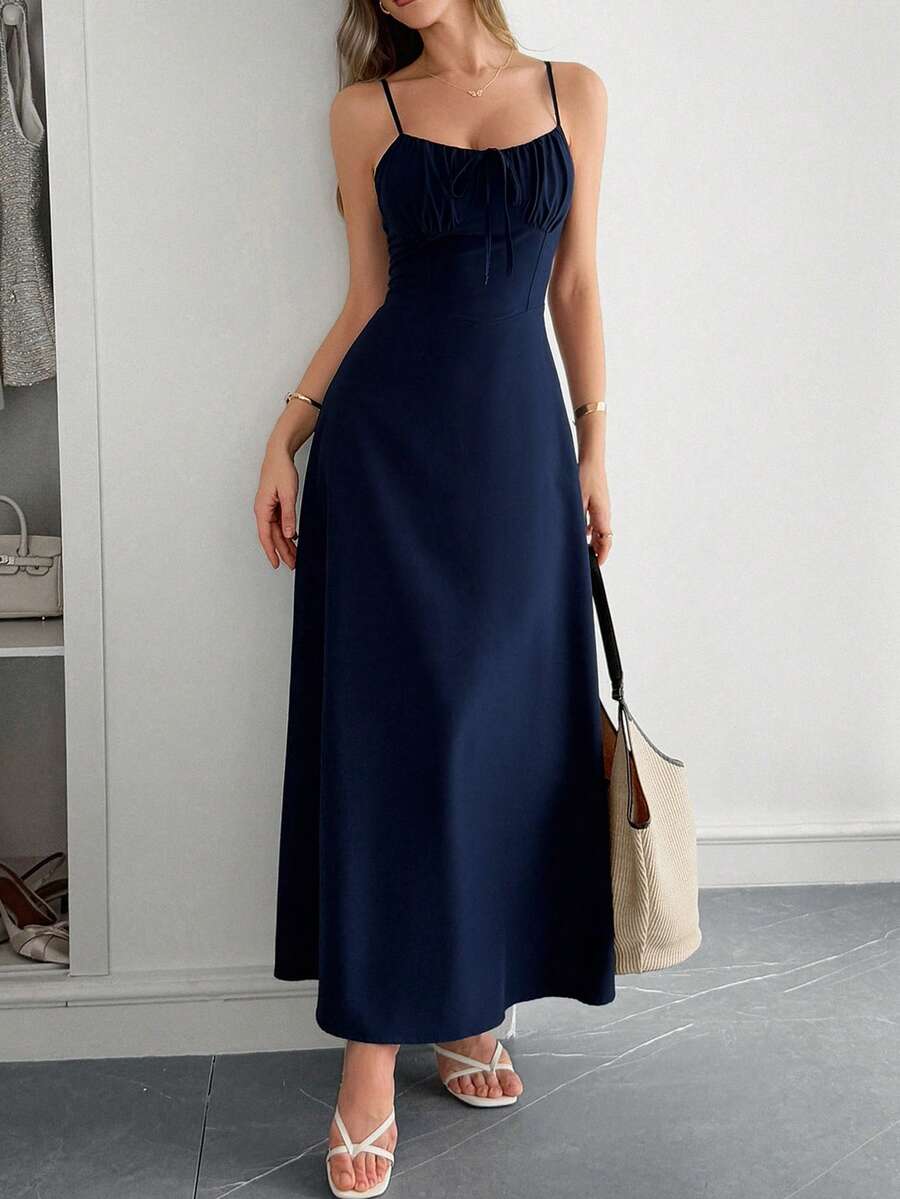 Women's SOERA Bianca Ruched Waist Maxi Dress