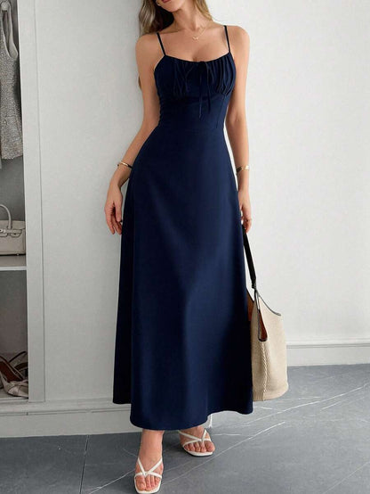 Women's SOERA Bianca Ruched Waist Maxi Dress