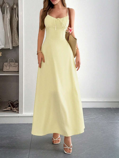 Women's SOERA Bianca Ruched Waist Maxi Dress