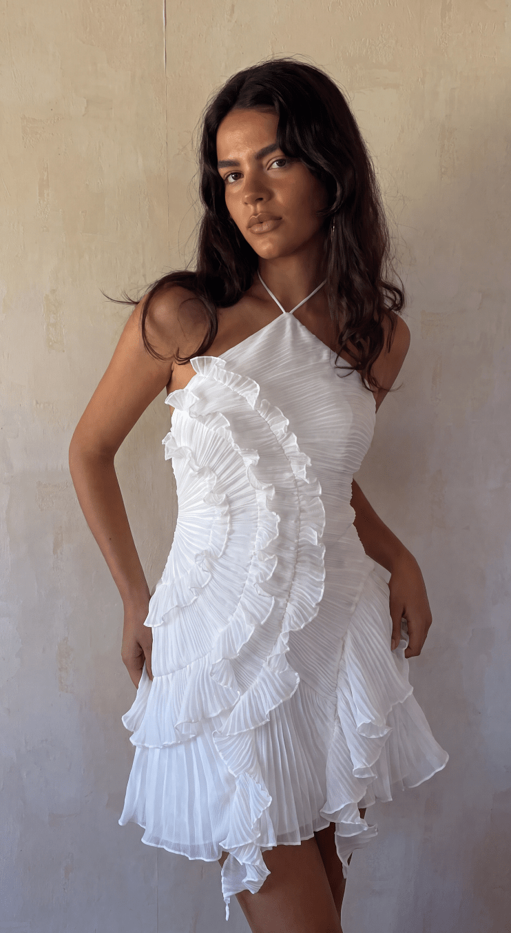Women's SOERA Bianca Ruffle Mini Dress