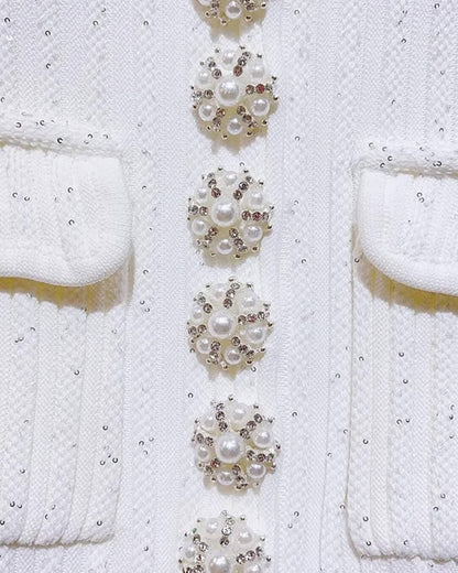 Women's SOERA Bianca Sequined Knit Mini Dress