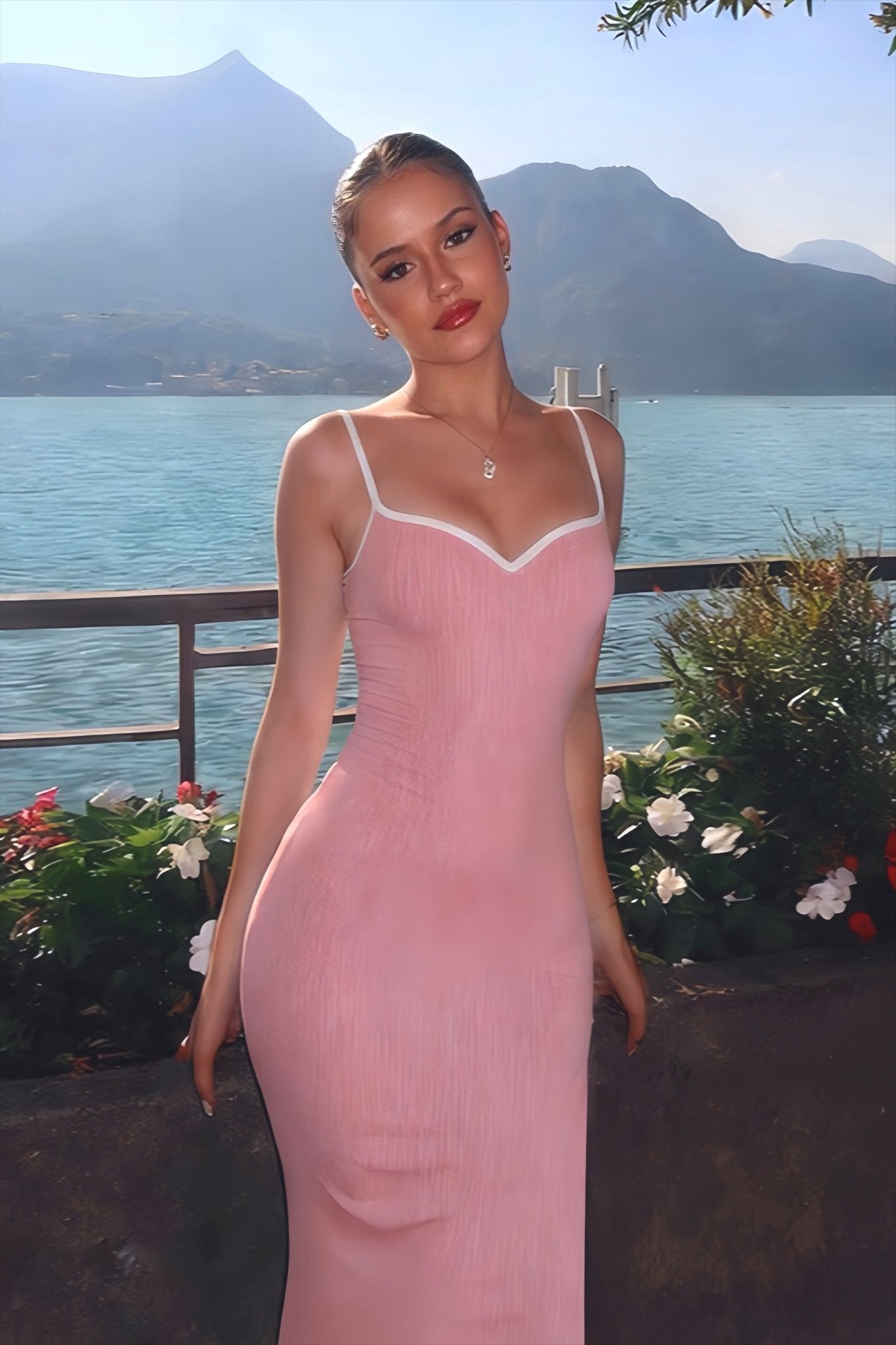 Women's SOERA Bianca Strappy Bodycon Maxi Dress