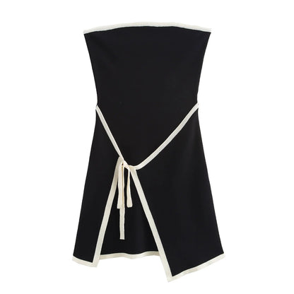 Women's SOERA Celeste Backless Lace-Up Mini Dress