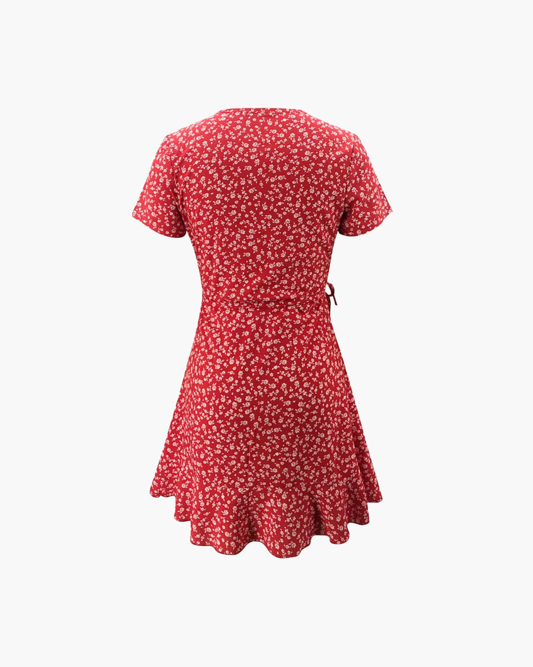 Women's Celeste Floral V-Neck A-Line Mini Dress