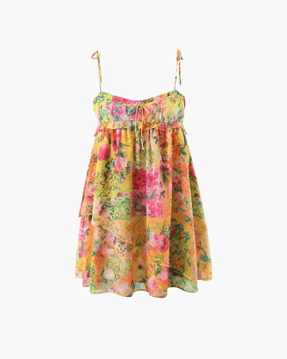 Women's SOERA Clara Multicolor Floral Mini Dress